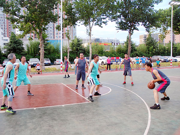 公司員工籃球比賽正式開賽