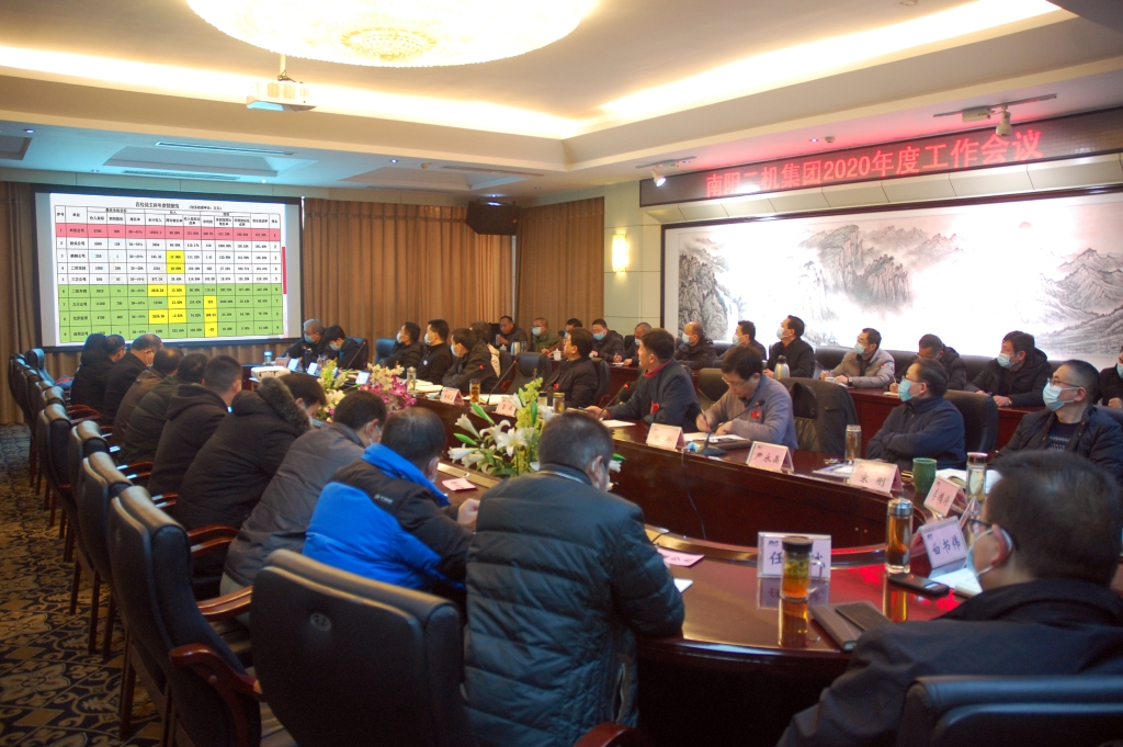 南陽二機集團召開2020年度工作會議